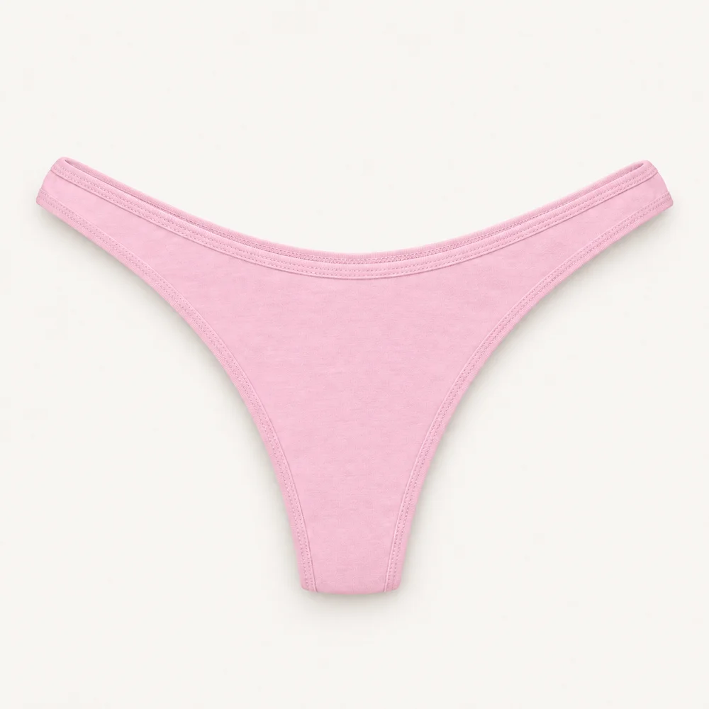 Tanga en algodón en P. Rosa